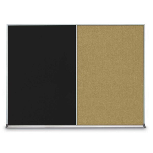 Triple Door Radius Plus Corkboard, 72" x